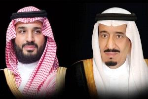 القيادة السعودية تبعث برقية للرئيس الإيراني